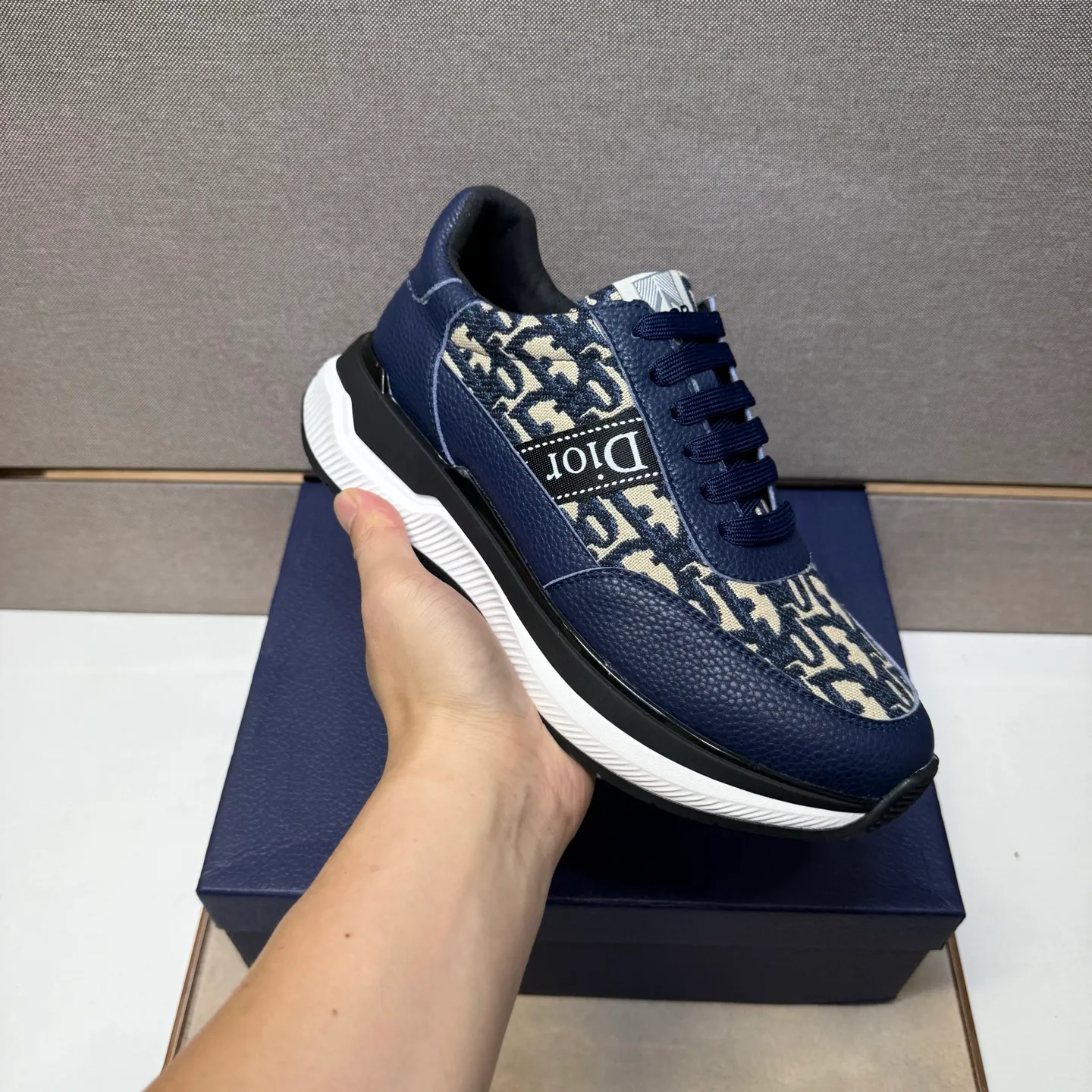 Men's men's shoes 💰pp462 [Dior~] Men's casual shoes 2025z cabinet sales simultaneously 🔶Size: 38-44 #️⃣ 🔷3 colors🔜The upper is made of multi-material splicing➕Mesh lining, comfortable and breathable, sole: original comfortable and wear-resistant outsole, ⚠️real thing📱photographed🎬real thing is better📢📢📢